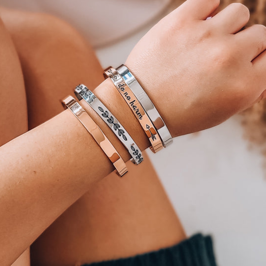 Hidden Message Bangle